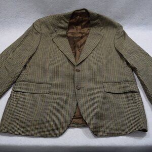 Ralph Lauren CHAPS 44R Men's 3 Bttn Wool Blazer Jacket #0854